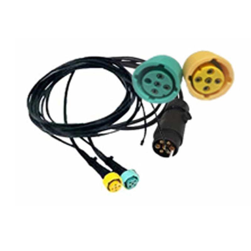 12V Trailer Wiring Harness with 5p, 7p, 8p Bayonet Plug